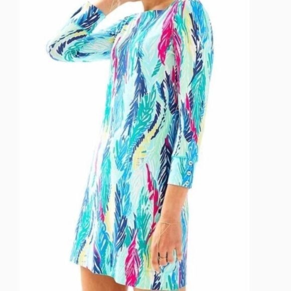 Lilly Pulitzer Sophie Dress Light As a Feather UPF 50 Size XXS Style 17412 - Picture 2 of 7